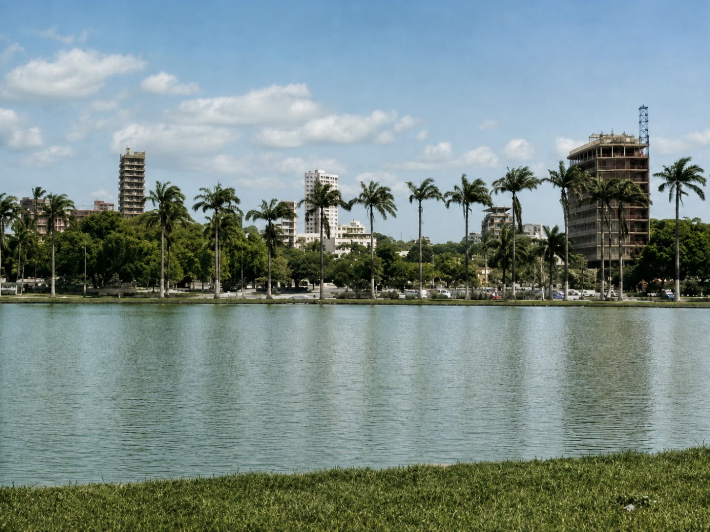 Lagoa de João Pessoa — restaurada em cores