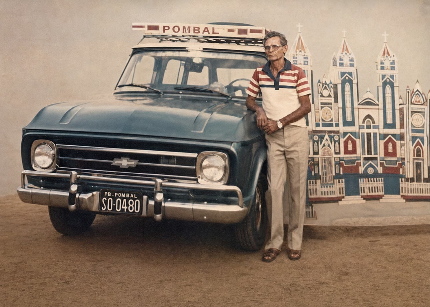 A C-10 de Pombal — fotografia restaurada e colorizada